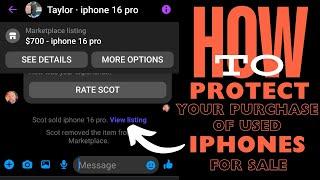 Ep 205 How To Protect Your Purchase of Used Apple iPhone Buying & Selling Flipping Phones IMEI Scan