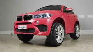 BMW X6M Licensed 12v Battery Electric Ride On Car For Kids With Parental Remote Control