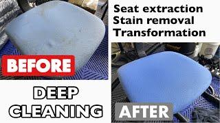 How to DEEP CLEAN CAR SEAT, FABRIC SEAT, UPHOLSTERY ala metikuloso 