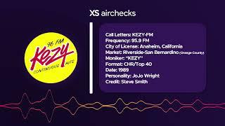 "KEZY" KEZY-FM Anaheim, California - 1989