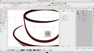 Simple embroidery digitizing tutorial in Wilcom EmbroideryStudio