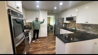 New Cabinets for the Whole House! Full Reface Including the Kitchen