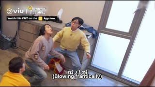 Lee Kwang Soo Finds A New Hidden Talent: Blowing Tissue Into The Air?  | Whenever Possible