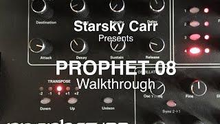 Dave Smith Instruments Prophet 08 Walkthrough