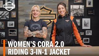 Harley-Davidson Women's Cora Mesh 2.0 3-in-1 Riding Jacket Overview