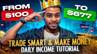 WHAT'S THE SECRET TO MAKING MONEY DAILY TRADING? RSI + $700 DAY! | BINARY OPTIONS FOREX COPY TRADE