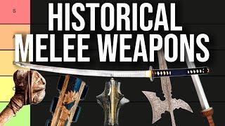 Ranking Historical Melee Weapons (Tier List)