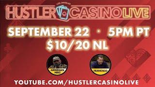 $10/20 NL w/ Francisco, Armenian Mike & Marc Goone - Commentary by David Tuchman