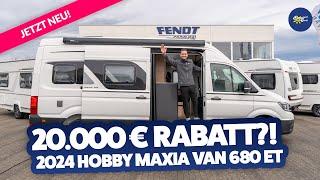 2024 Hobby Maxia Van 680 ET  | Kastenwagen | Test & Kaufberatung - Camperland Bong