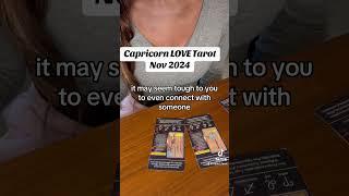 Capricorn SINGLES love reading tarot for NOV 2024 #capricorntarotreading #capricornsingles