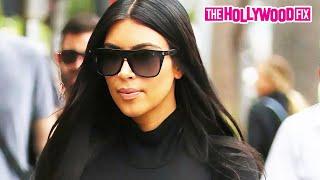 Kim Kardashian & Bestie Carla DiBello Grab Lunch At Nate'n Al's Before Shopping In Beverly Hills