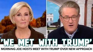 Morning Joe Hosts Meet With Trump Over New Approach