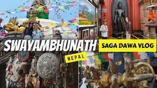 SWAYAMBHU 2024 | UNESCO WORLD HERITAGE SITE | MONKEY TEMPLE | KATHMANDU | NEPAL