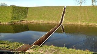 Amazing Hidden and Invisible Bridge, Moses Bridge, Netherlands