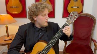 Flavius Wagner plays J.S. Bach "BWV 995: I. Prelude & Très Vite" on a 2010 Arnoldo García