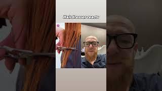 Hairdresser reacts to a kids transformation