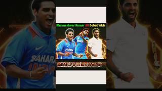 Bhuvneshwar Kumar All Formats Debut Wickets  #cricket