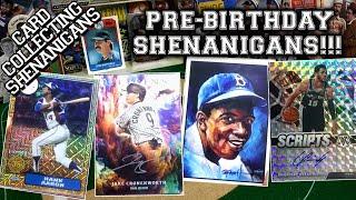 Pre-Birthday Shenanigans | Mosaic  Auto Hit | Pick a Pack Prep | Skaght Art, Jackie Young and more