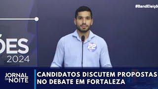 Candidatos discutem propostas no debate do segundo turno em Fortaleza | Jornal da Noite