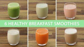 6 Easy Healthy Shakes & Smoothies