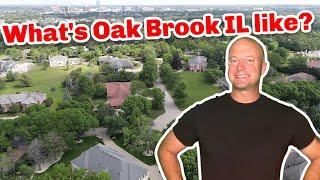 Living in Oak Brook Illinois | Oak brook IL southern neighborhood vlog