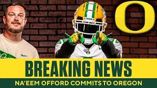 BREAKING: 5-Star CB Na'eem Offord FLIPS To Oregon Ducks Over Ohio State | No. 12 Overall Prospect