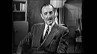 THE CHRISTOPHERS 1960 - Rare & interesting interview with Basil Rathbone