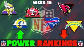 NFL Week 15 Power Rankings