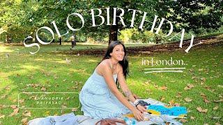 SOLO BIRTHDAY IN LONDONතනියම සමරපු උපන්දිනේ️slow days | plan නොකරපු දවසක් | නිදහස් දවස්