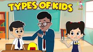 Types of Kids | Smart Vs Naughty | English Moral Stories | English Animated | English Cartoon