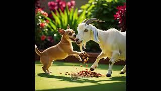 The Unlikely Friendship: A Dog and a Goat's Story