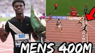 400M Men Rabat 2025 DIAMOND LEAGUE #marruecos #rabat #diamondleague #athletics