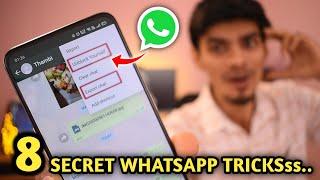 8 பக்கா மாஸ் WHATSAPP SECRET TRICKSssss... | Cybertamizha