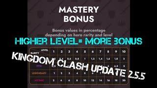 KINGDOM CLASH UPDATE 2.5.5