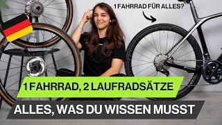 Ein Fahrrad, zwei Laufradsätze | Alles, was du wissen musst!