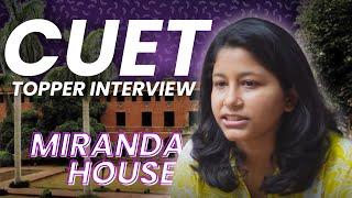 CUET Topper Interview | Miranda House | Delhi University | CUET Topper | Prepify