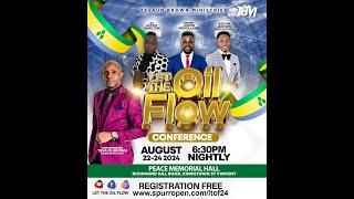 Tevaun Brown Ministries Let The Oil Flow Conference 24th August 2024 at 6:30pm