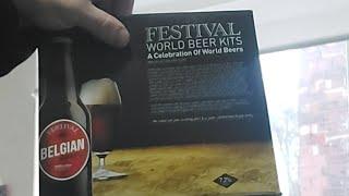 Homebrew - Bottling The Belgian Dubbel Festival World Beer Kit and first tasting