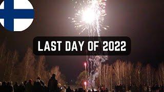 Walking on the last day of 2022 | Best fireworks in Finland | Rauhalahti Spa Hotel