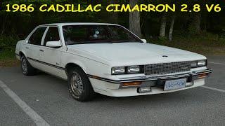 Late night cruise in my 1986 Cadillac Cimarron