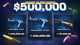 WORLD RECORD CASHOUT!! ($500,000 WIN)