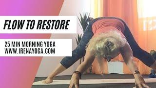 25 min Flow to Restore Yoga