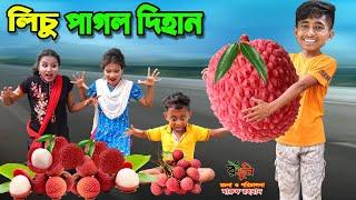 লিচু পাগল দিহান | lichu pagol dihan | bengali fairy tales | dihan | bihar |