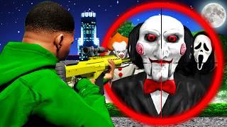 ICH habe GHOSTFACE, JIGSAW & PENNYWISE gefunden in GTA 5!