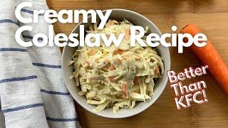 Traditional Coleslaw Recipe | Coleslaw Recipe KFC | Easy Coleslaw Recipe | Vegan Coleslaw Recipe