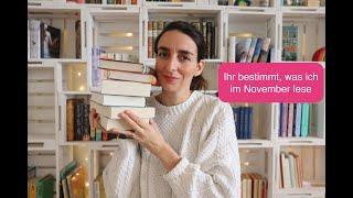 Bestimmt, was ich im November lese | Bücher vom SuB | Kalis Books