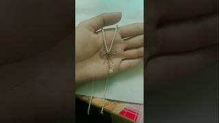 DIY korean necklace  # diy # craft # Crafter Kashish# short