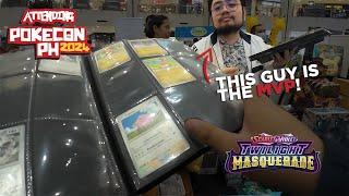 Pokémon Buyer POV | BUILDING UP MY TWILIGHT MASQUERADE SET AT POKECON PH 2024