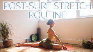 20 Min Post-Surf Cool Down Stretches For Recovery & Flexibility