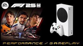 EA Sports F1 25 | Xbox Series S | Gameplay / Performance
